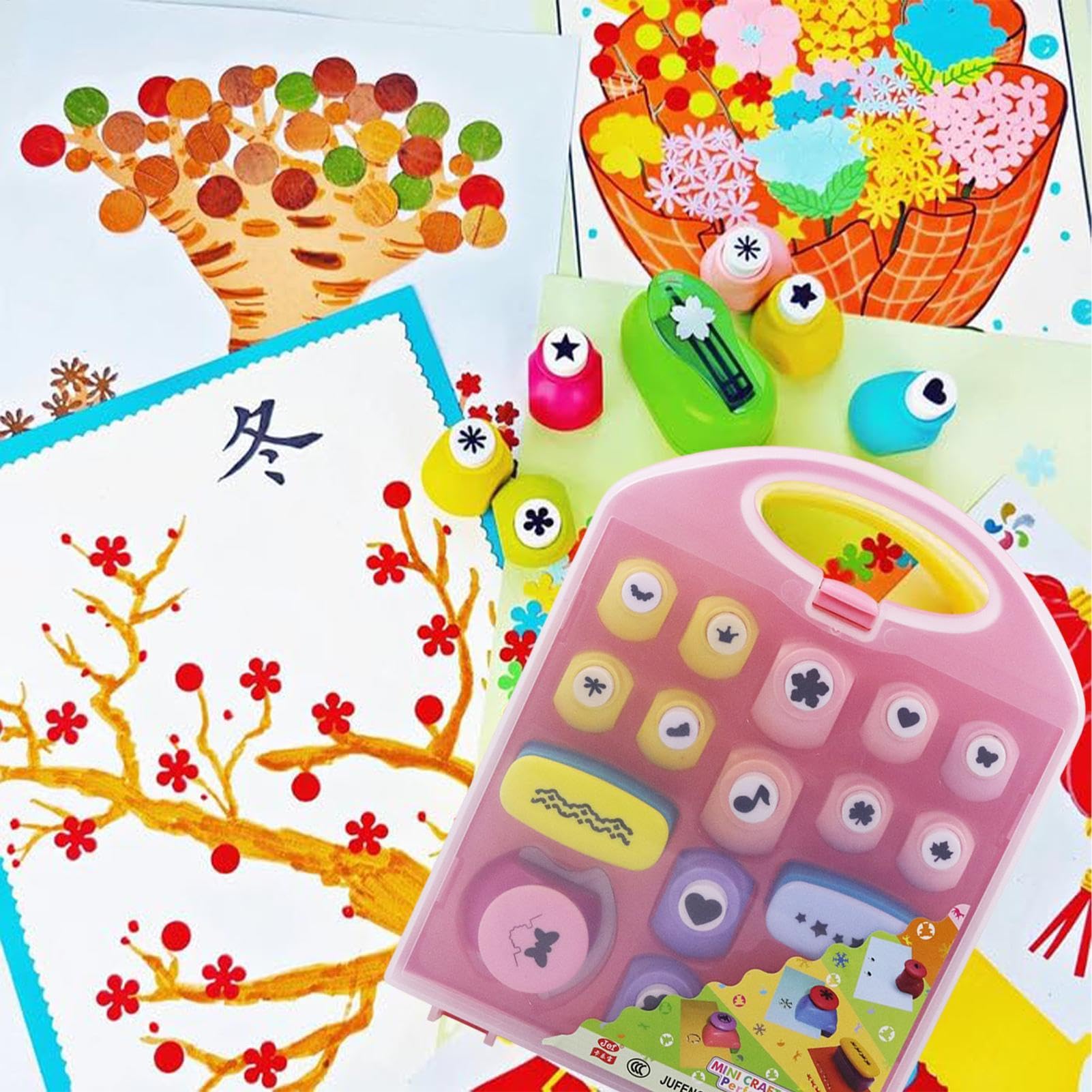 Perforatrici per carta per hobby creativo Punzonatrici per scrapbooking | 3D Biglietti di auguri, Scrapbooking, Arte, Progetti, Bambini, Timbri, Fai da te, Carta
