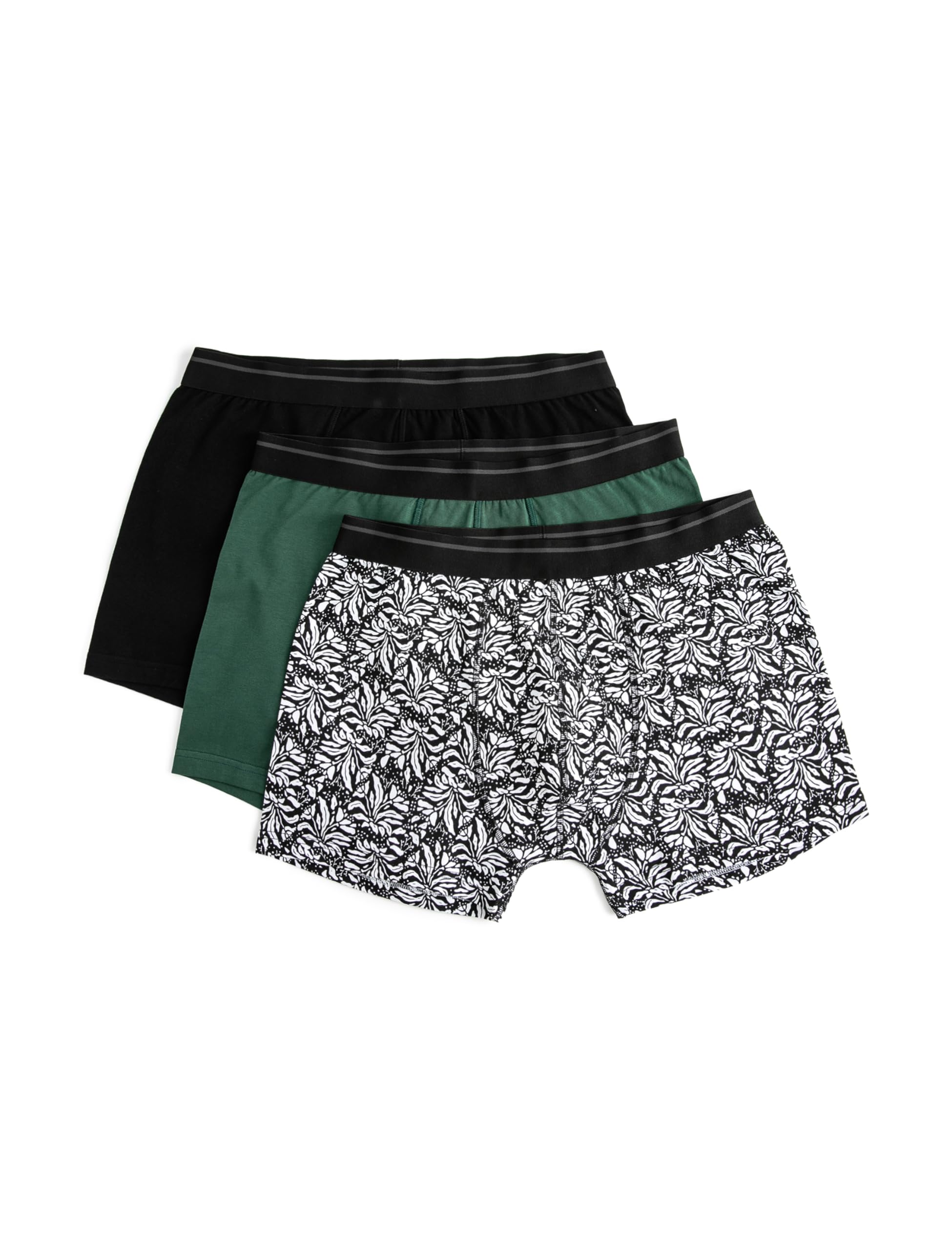 Çiçek Baskılı 3'lü Boxer Set 4SLM90020MK Boxer Erkek