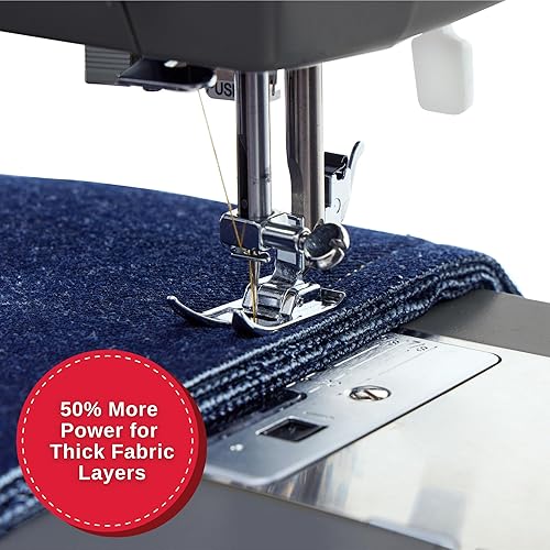 Miniatura 3 de SINGER  Máquina de coser 4452 resistente color gris