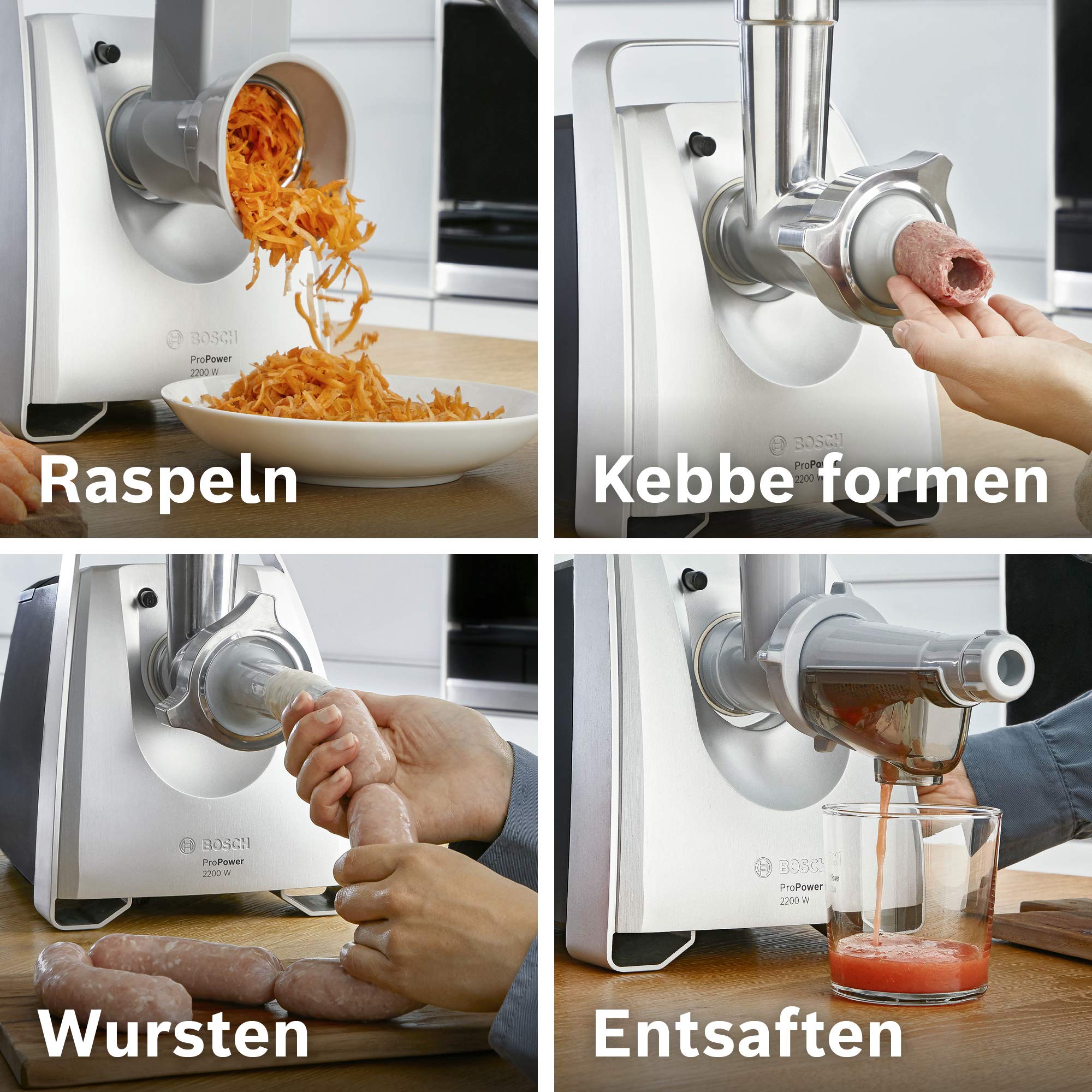 Bosch ProPower MFW68660 meat grinder black Buy Online in OMAN at