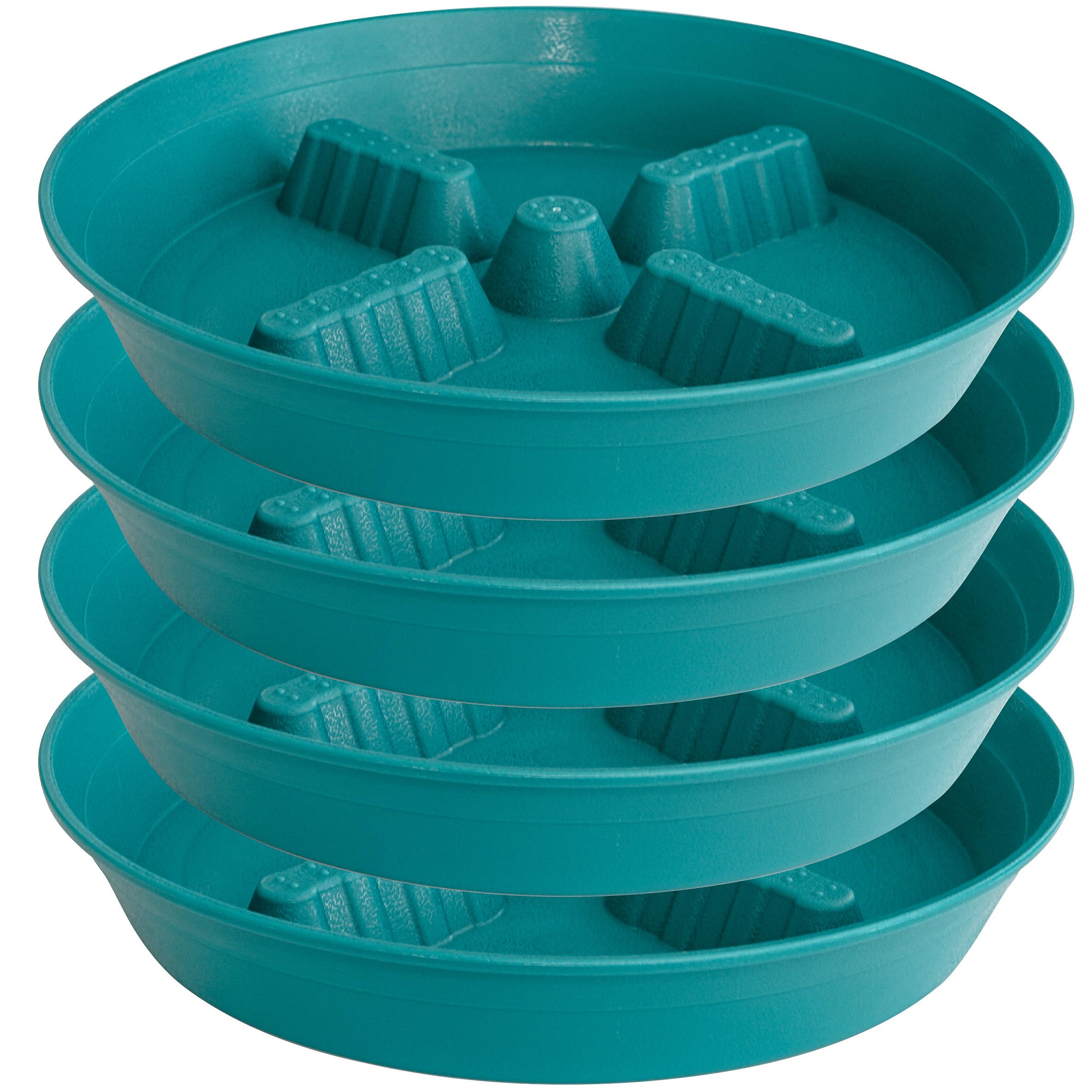Plant Saucers - 4 Pack Drainage Trays -15 Plant Saucers - 4 Pack Drainage Trays -15