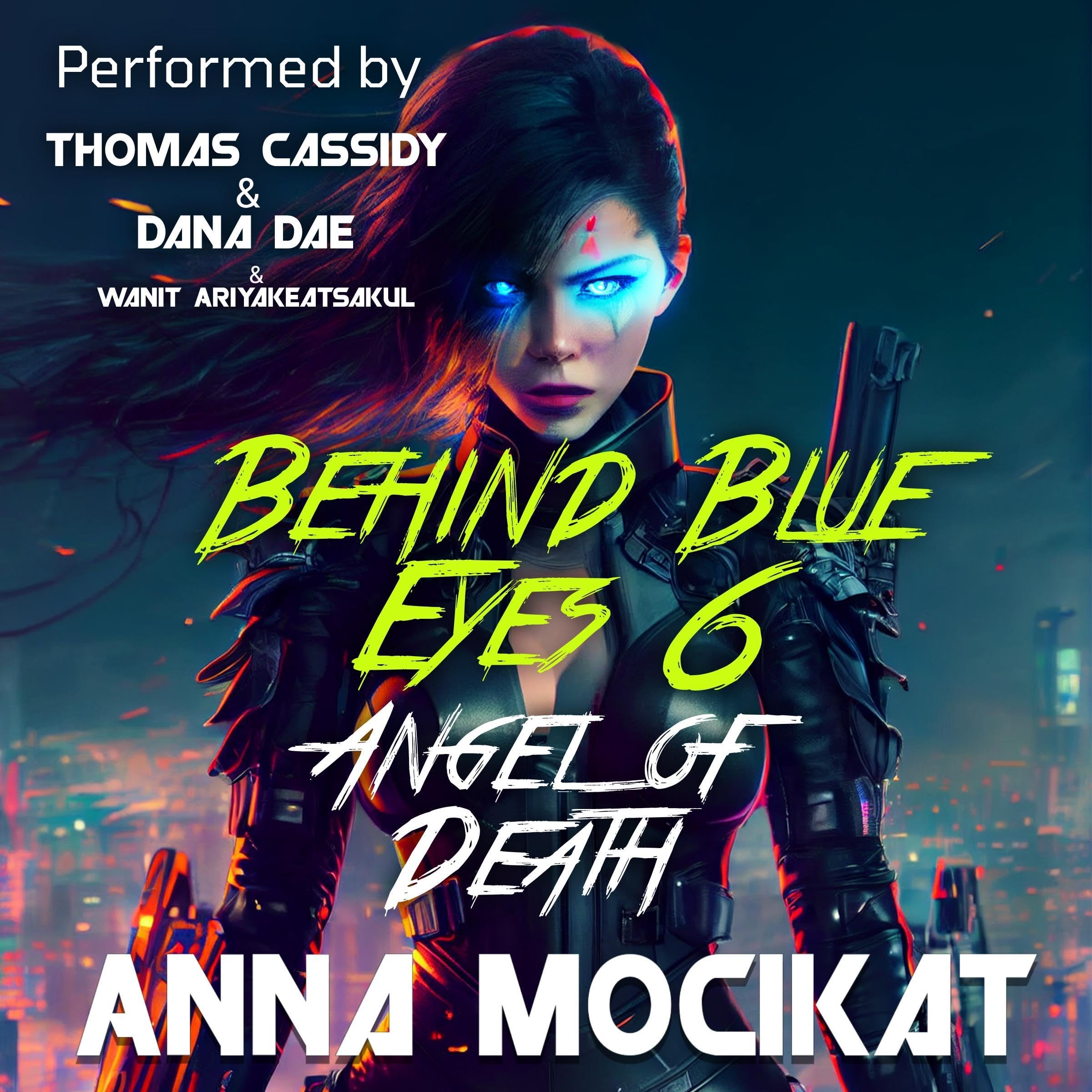 Cover art for Angel of Death: Behind Blue Eyes, Book 6