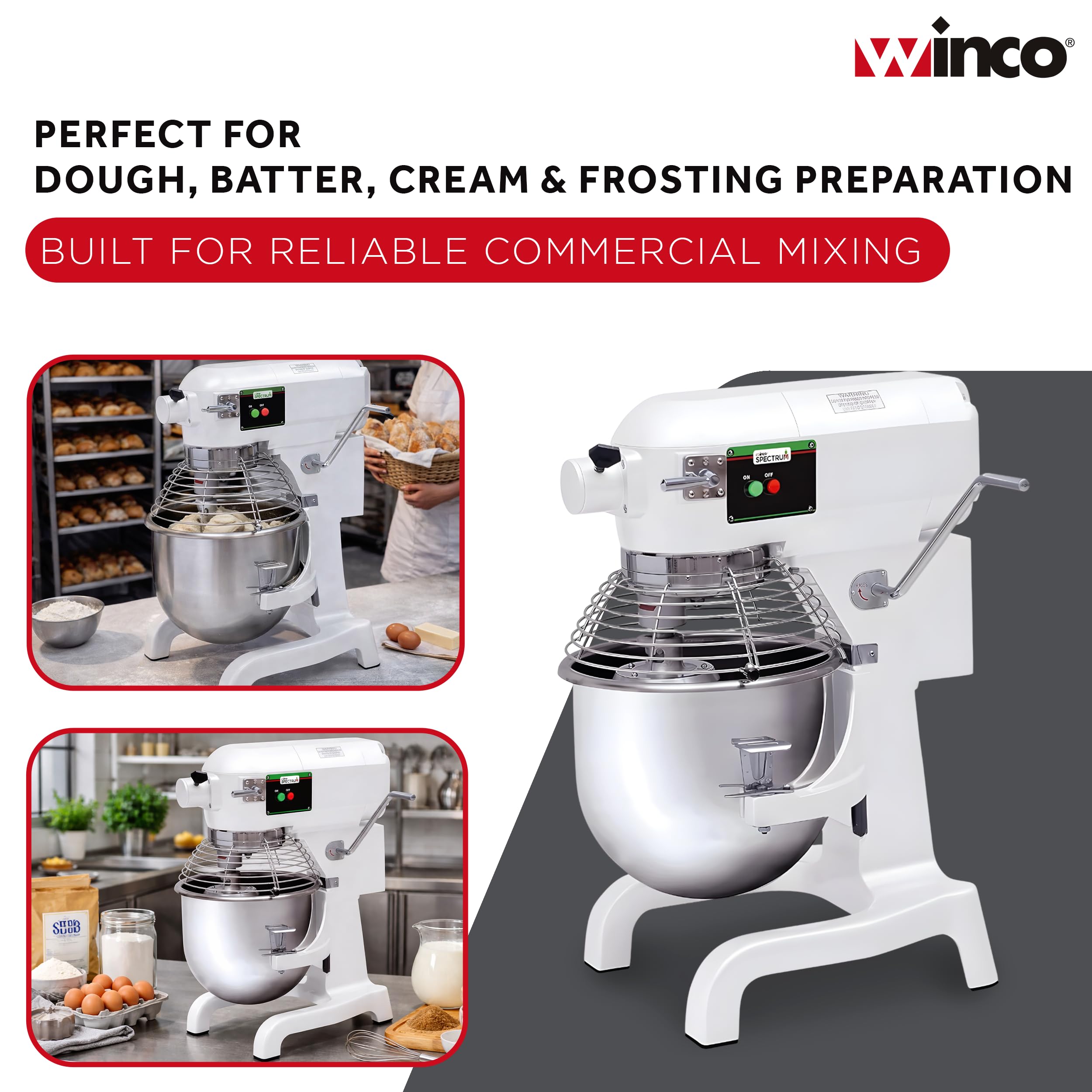 Nook由来　P.WhiteMr.Oat×WhiteWing（mixspore） Amazon.com: Winco 20 L Commercial-Grade Planetary Mixer with Hub