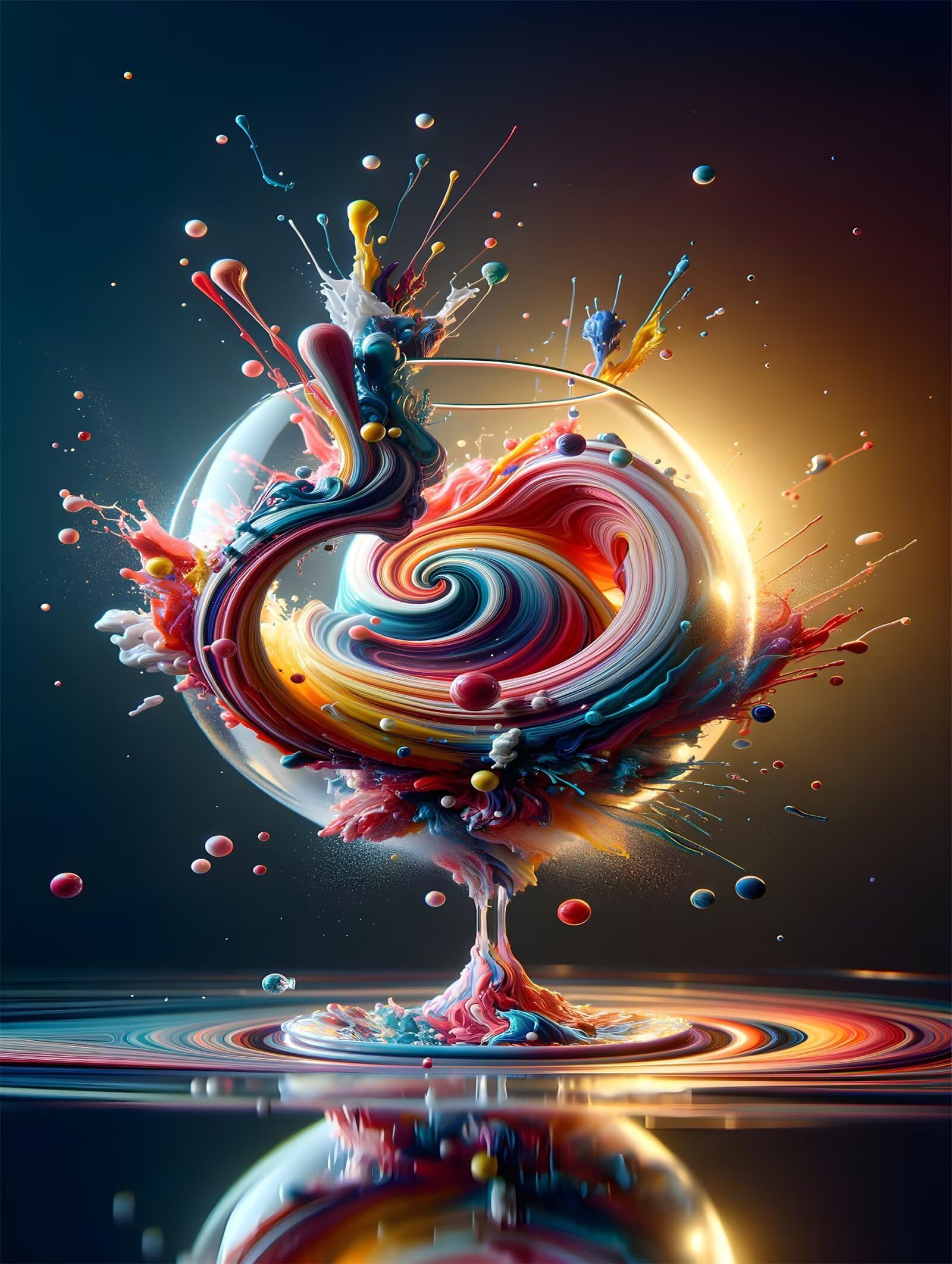Puzzle 2000 sztuk Gry edukacyjne i zabawki wyzwanie Prezent Jigsaw Klasyczne puzzle dla dorosłych, puzzle DIY Akwarela abstrakcyjna, 100 x 70 cm