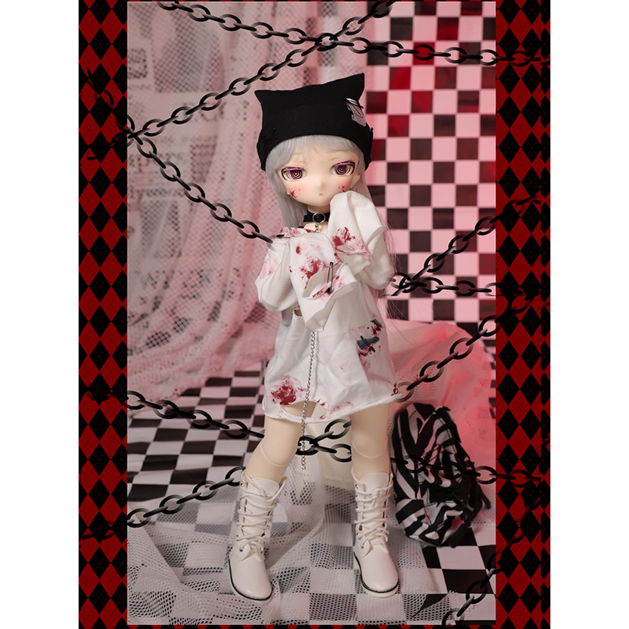 Amazon | 1/4 球体関節人形 フルセット メイク済み bjdドール ハロウィ