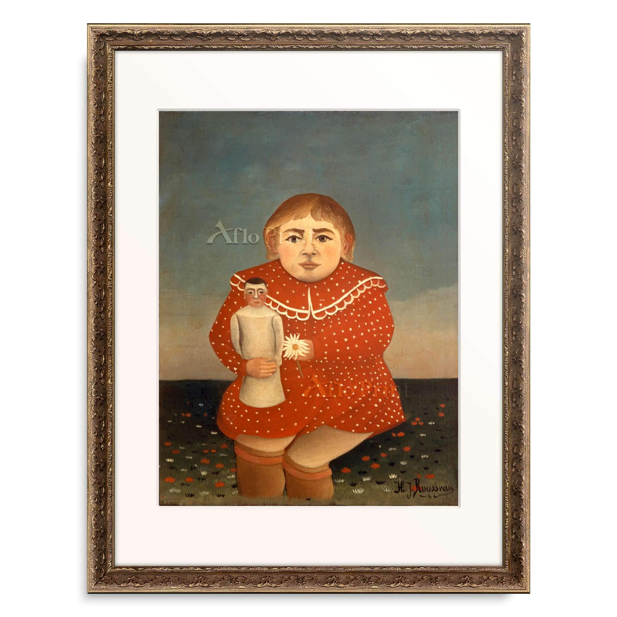 Amazon｜アンリ・ルソー Henri Julien Felix Rousseau 「Child with