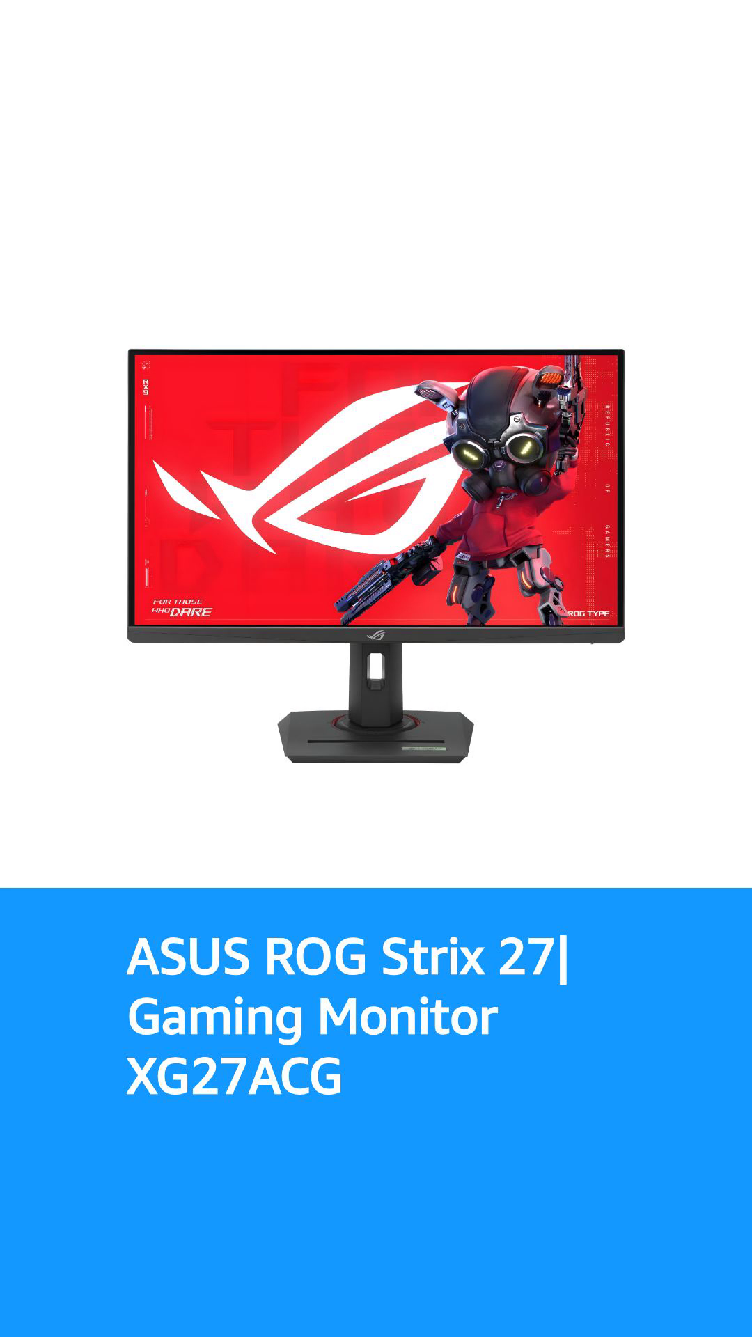 Asus ROG Strix XG27ACG USB Type-C 27-inch Gaming Monitor : Amazon