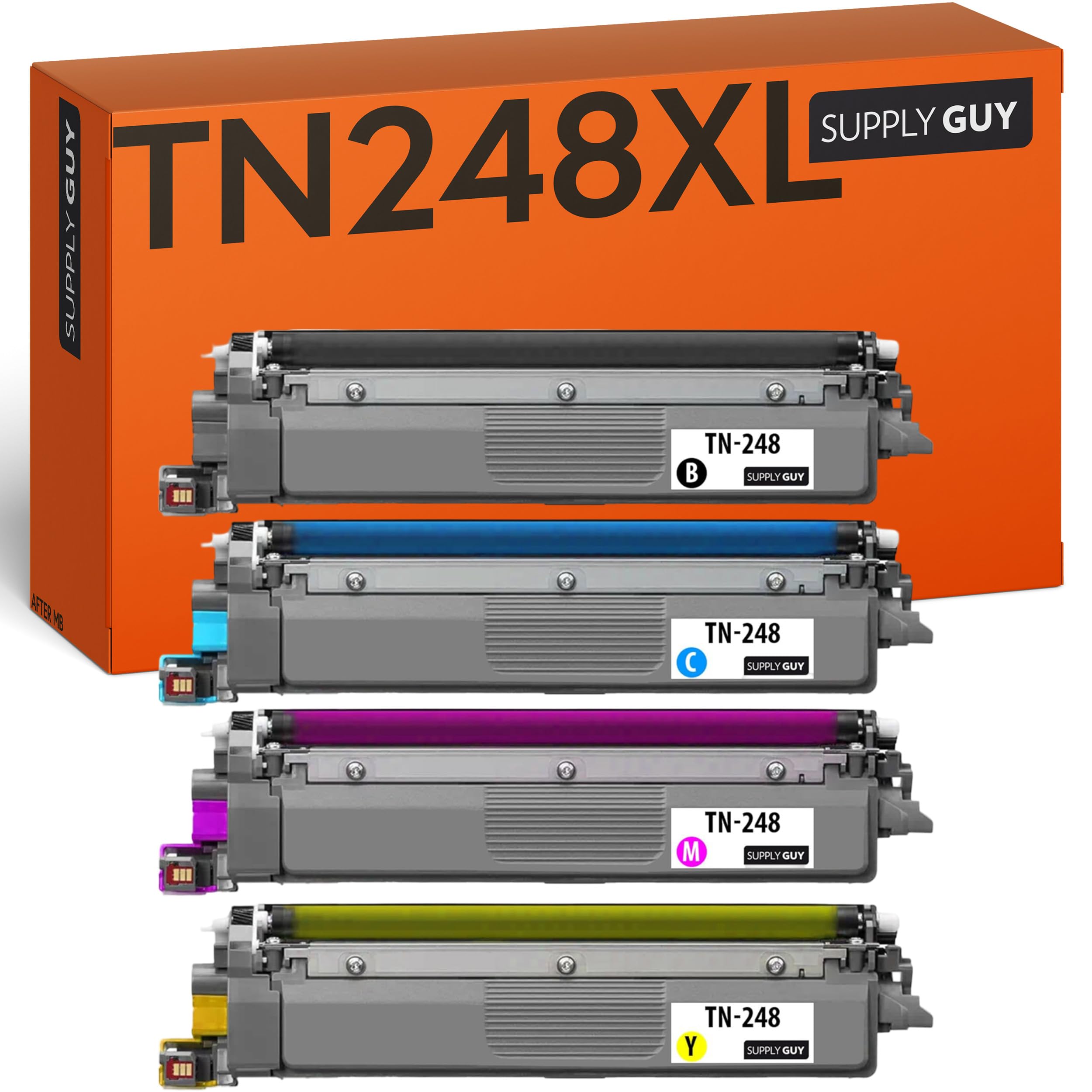 Niet Originele Toner Cartridge My Hero Master System XXL TN248 XL Toner TN-248 XL Für Brother MFC-L3760cdw DCP-L3560cdw HL-L3240CDW Tóner TN-248 TN-248XL Brother Toner 4-pack