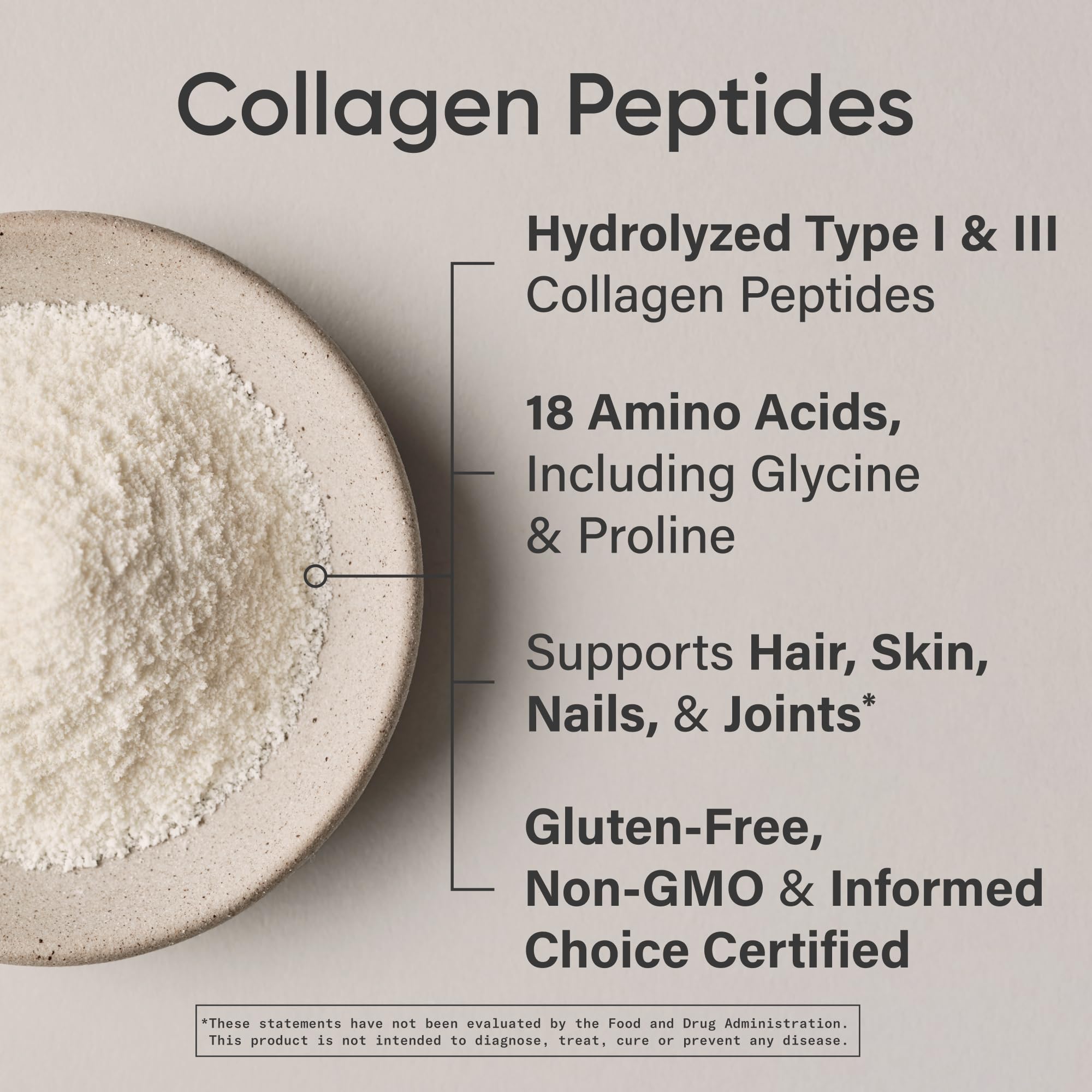 Sports Research® Collagen Peptides Protein Powder, 2lb (Unflavored) — Amazon image 4