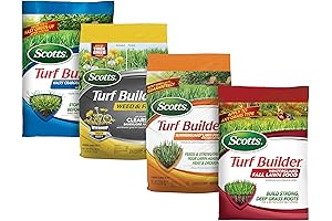 Turf Builder Halts Crabgrass Preventer 4 Bag Bundle for Small Lawns