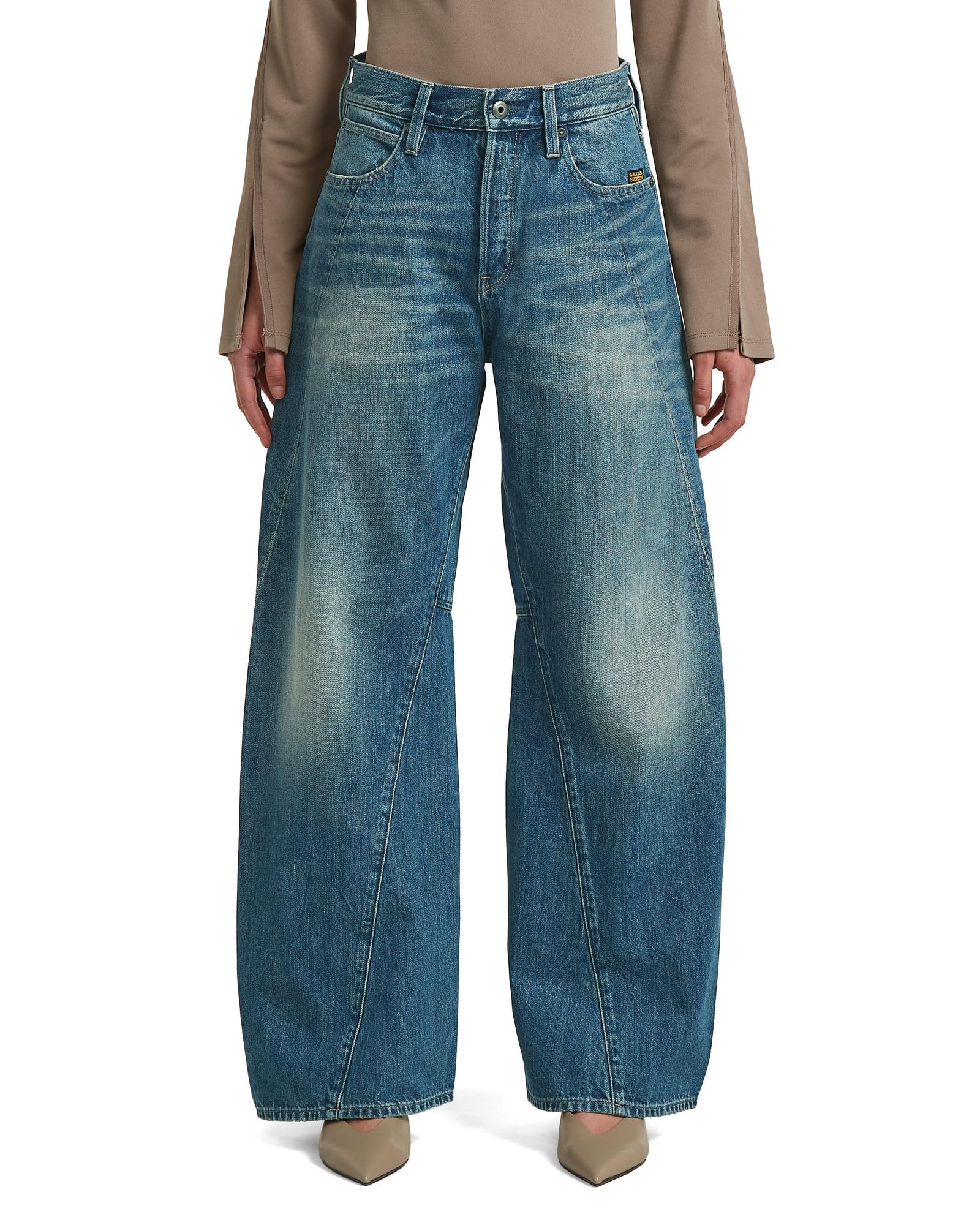 G-Star Damen Jeans Contor Barrel Wide Jeans