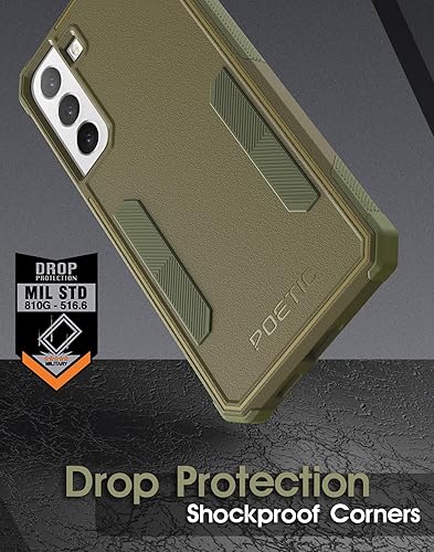 Miniatura 10 de Poetic Neon Series Funda diseñada para Samsung Galaxy S22 Plus 5G de 6.6 pulgadas, doble capa, resistente, resistente, ligera, delgada, a prueba de