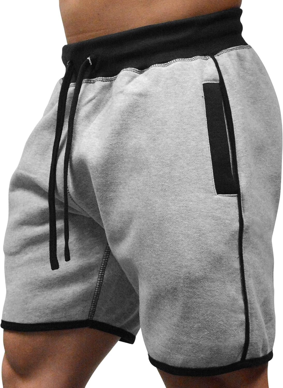 Monsta Clothing Co. Men's Workout (Tap or Bleed) MMA Sweat Shorts