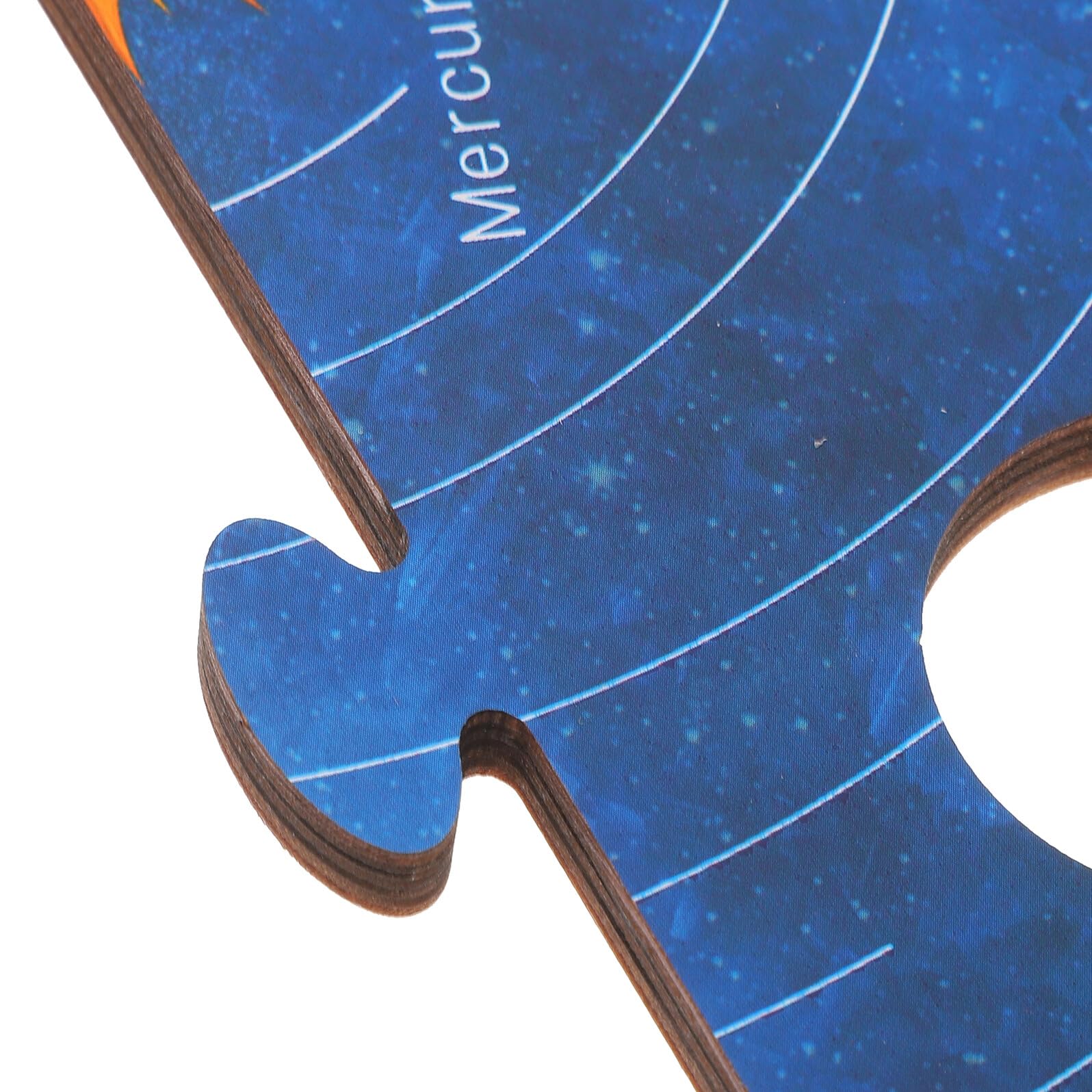 ERINGOGO Puzzle en Bois Système Solaire pour Tout-Petits 8 et Planches de Correspondance, Jouet Éducatif Montessori pour Développement et Jeu Familial