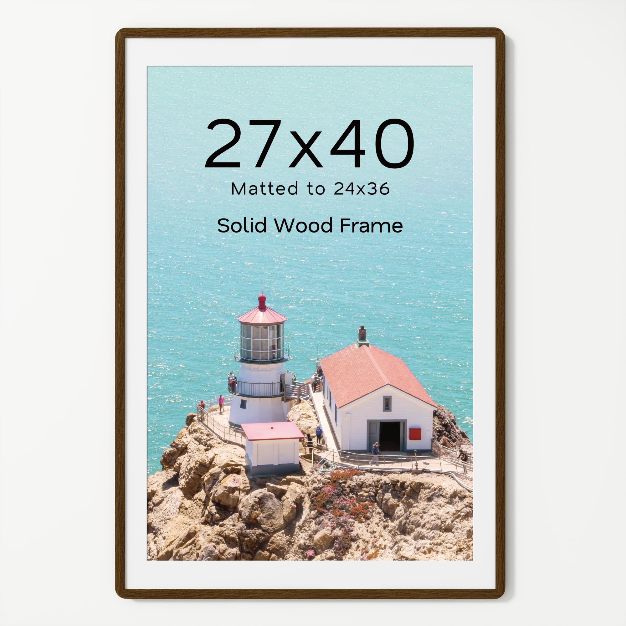 Acovy 27x40 Walnut Frame