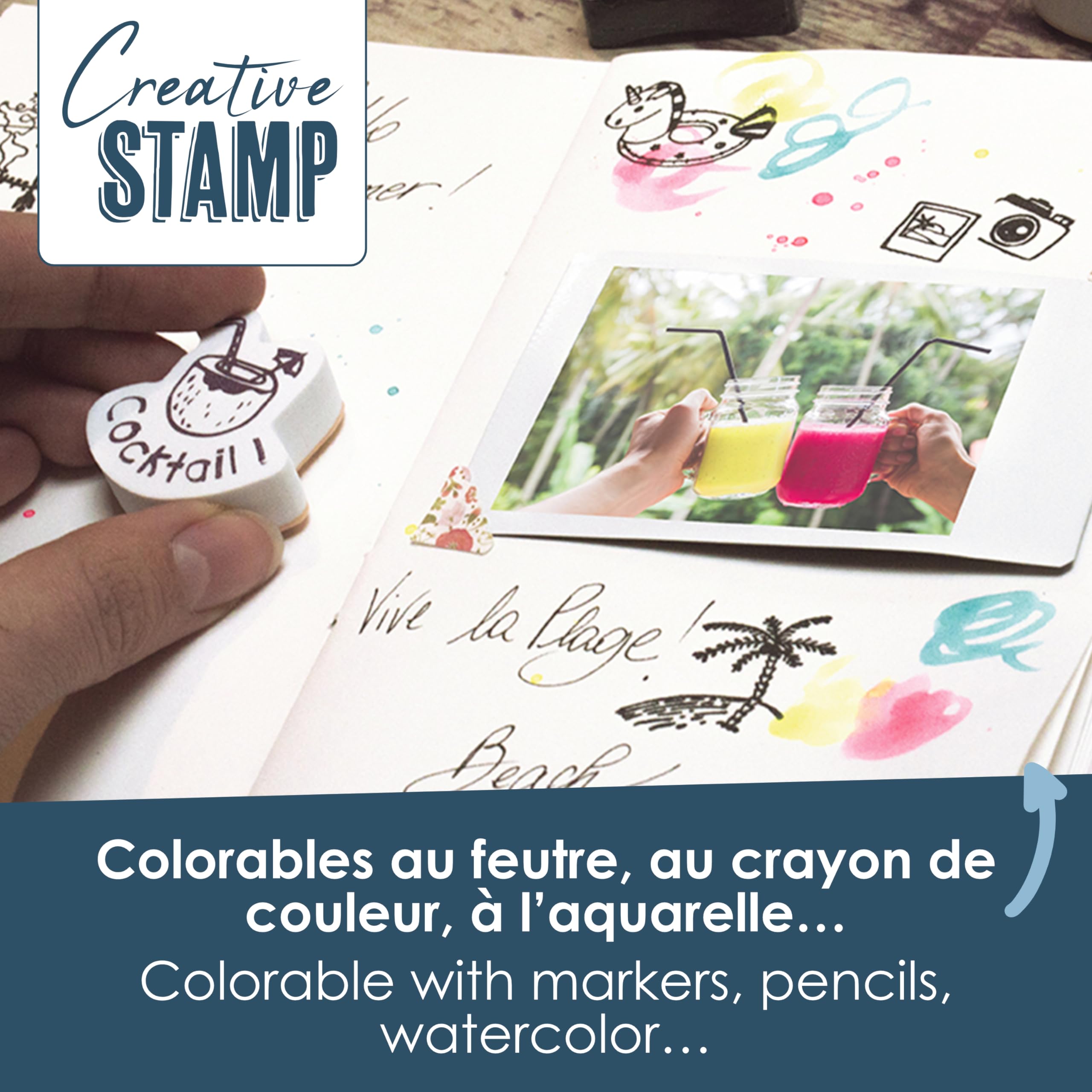 Aladine 03746 Stampo Scrap viaggio