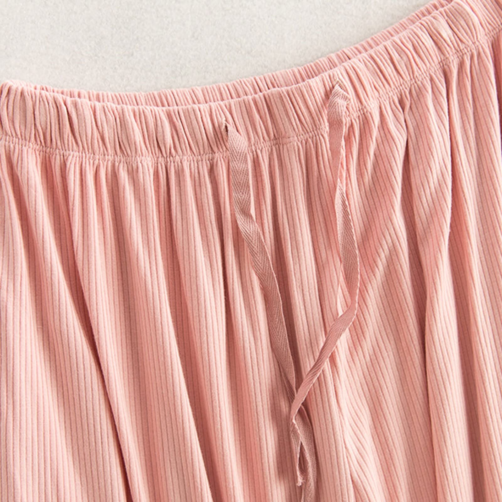 Zestaw piżam damskich Miękka bielizna nocna Pjs Zestaw bielizny nocnej Luźna piżama na co dzień Zestaw jesienno-zimowa odzież codzienna w domu Pijama Mujer PJ Set Loungewear Bielizna nocna (Color : C