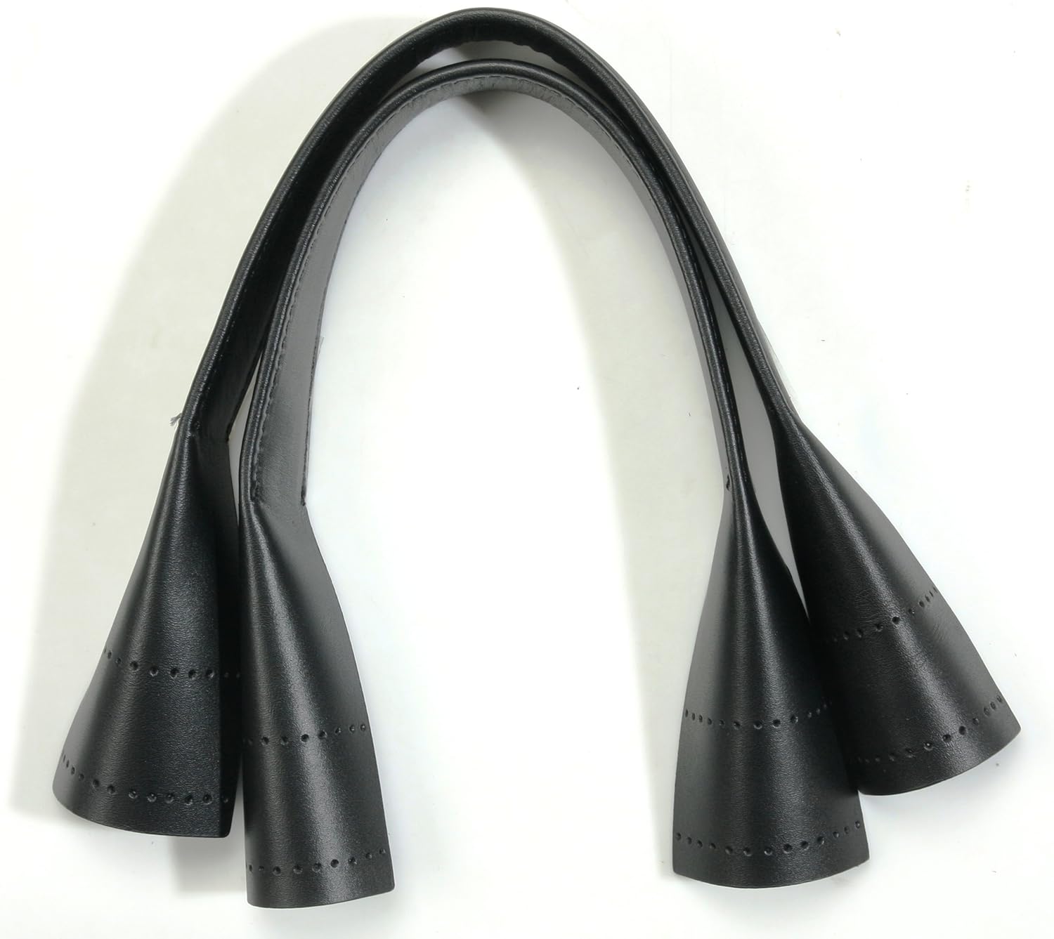 16.7" byhands 100 Genuine Leather Black Purse Handles (30