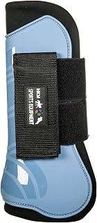Hkm 91996491.0643 Jumping Gaiters and Fetlocks Set of 4 Baby Blue White/Black