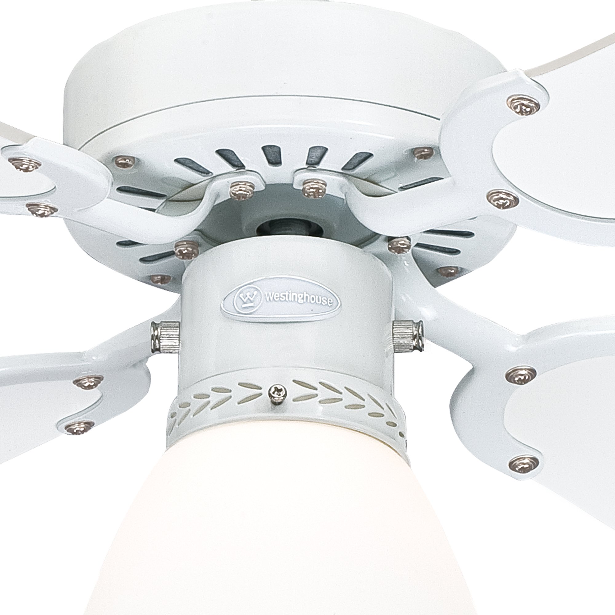 Westinghouse Petite 30 In. LED White Ceiling Fan With Light Kit-7230800