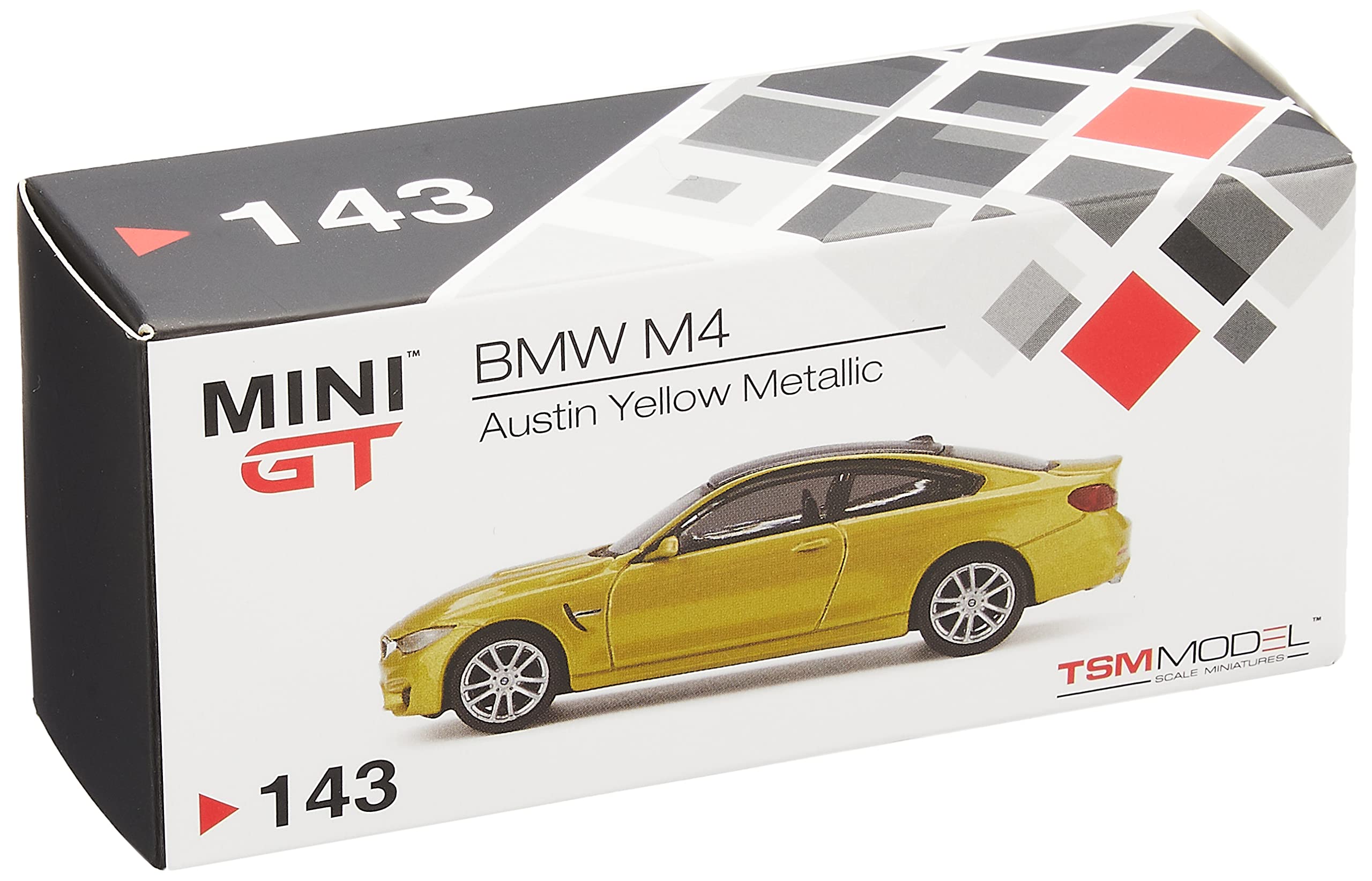 Amazon | MINI GT 1/64 BMW M4 (F82) オースティンイエローメタリック