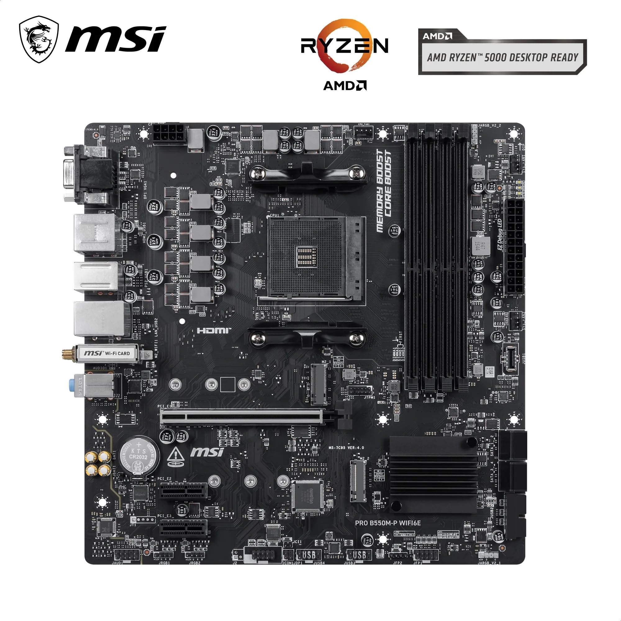 MSI PRO B550M-P WIFI6E