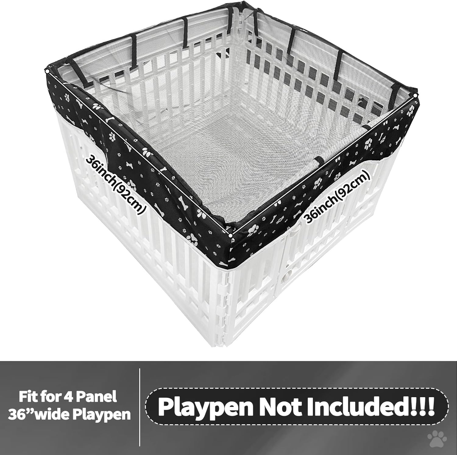 Secure Your Pup: Review of the PJYuCien Dog Playpen Mesh Top Cover