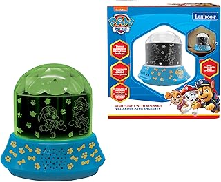 Paw Patrol, Nightlight Projector with Speaker, Luminous p...