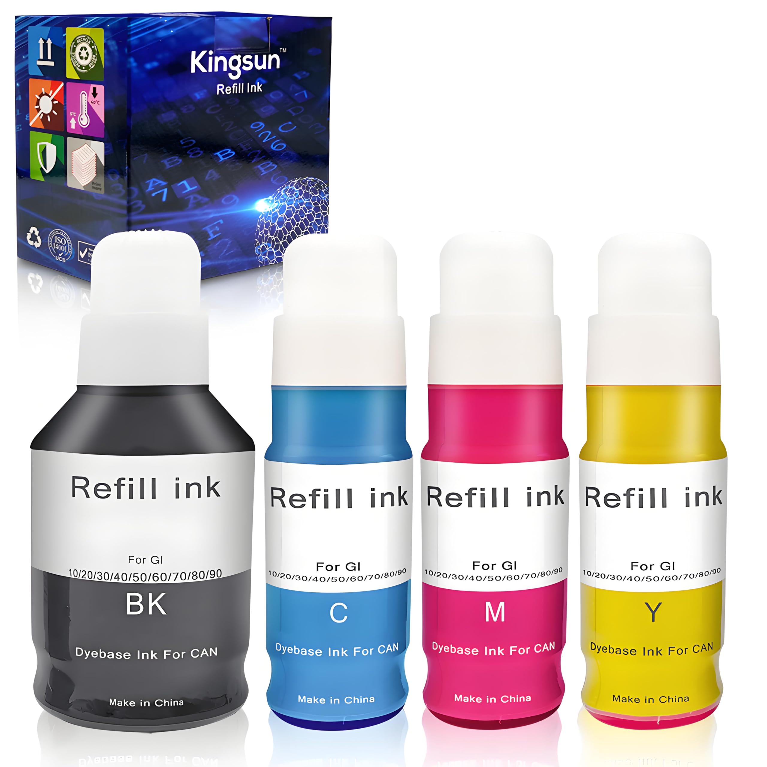 Amazon.com: KSUMEI GI-20 Refill Ink Bottles for Canon PIXMA G5020