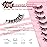 Natural Lashes Fake Eyelashes Pack C Curl Strip Lashes 13MM False Eyelashes Natural Looking 3D Volume Lash thin Band Eyelash Pack 7 Pair Siligli