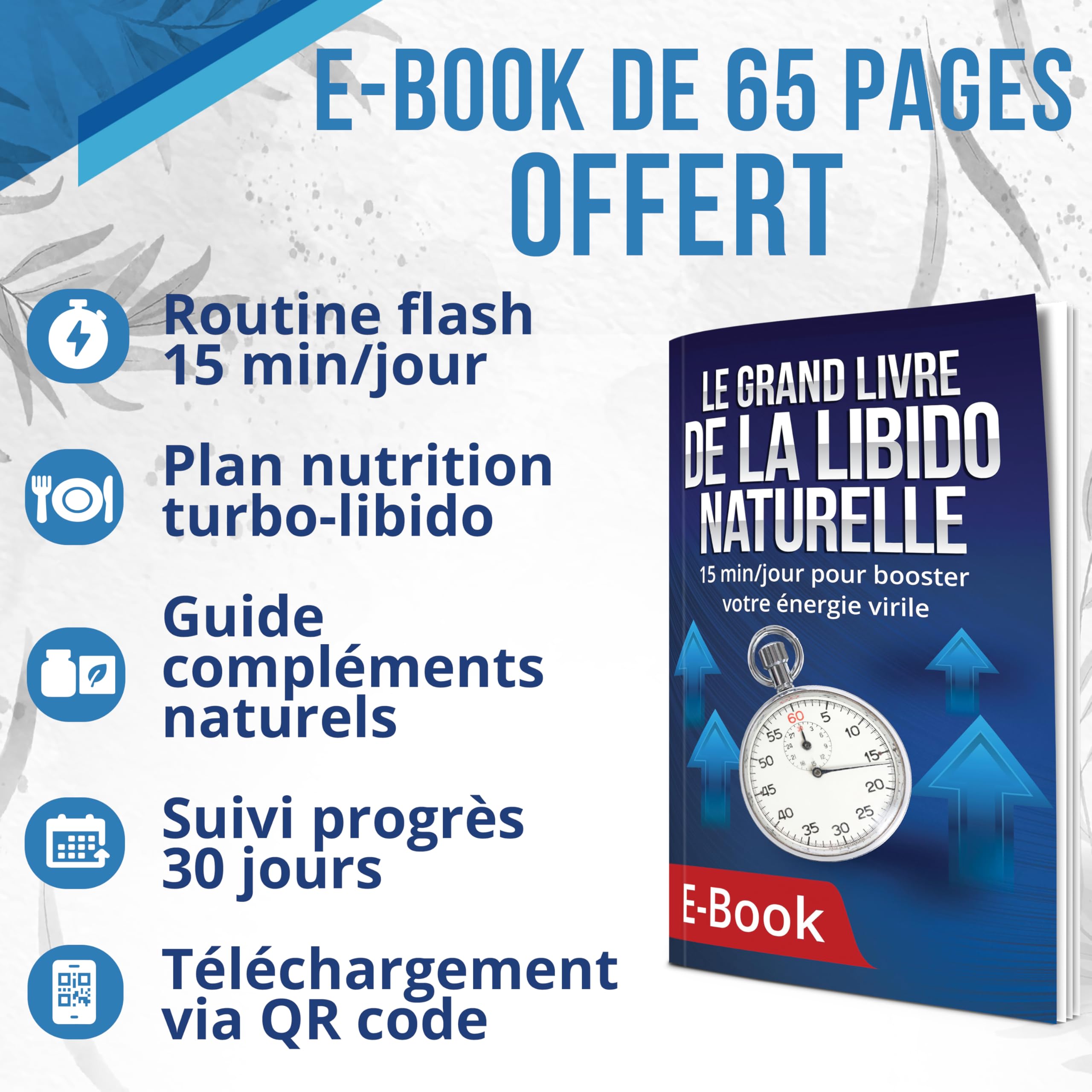 VIRIXOL FORTE® | Performance & Vitalité Masculine | Booster Libido, Érection & Virilité | Maca, Ginseng, Tribulus, L-Arginine, L-Citrulline, Zinc | 100% Naturel | Fabriqué en France | 30 Gélules