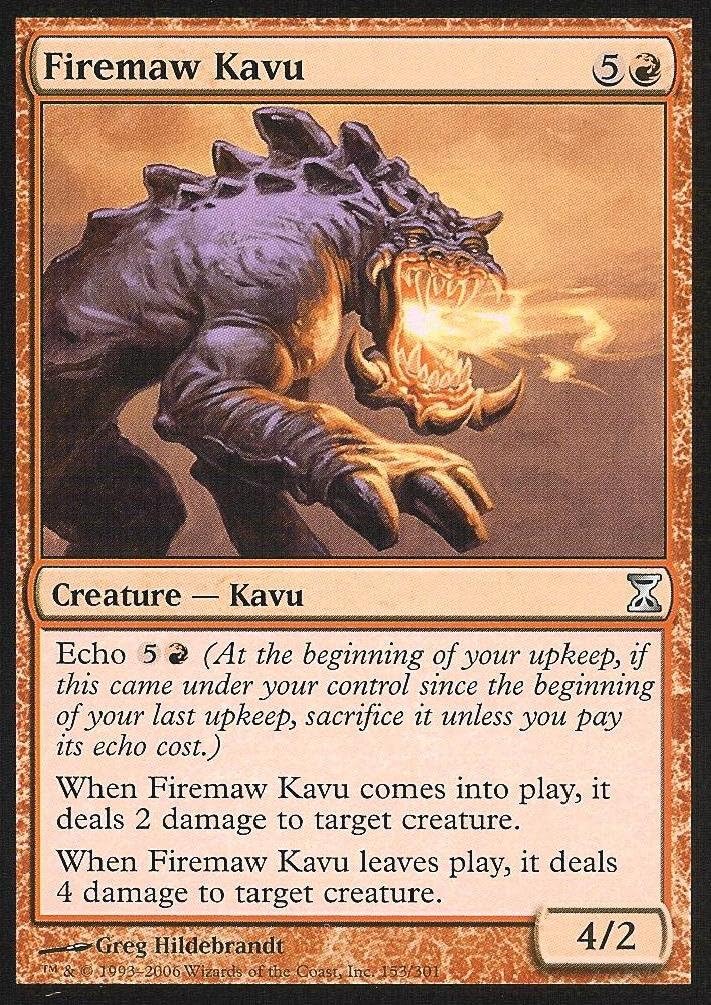 Magic The Gathering - Firemaw KAVU - Time Spiral