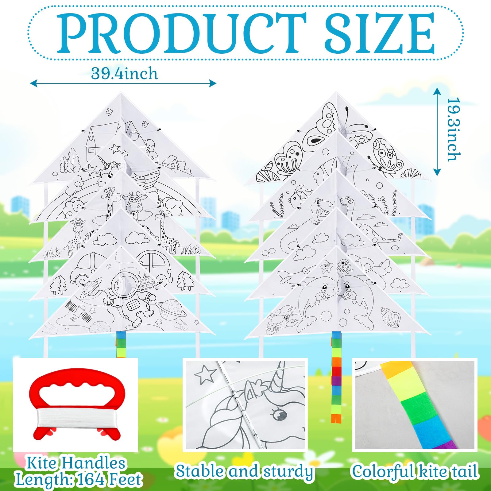 Amazon.com: Libima 30 Pack Large Kites for Kids and Adults Bulk