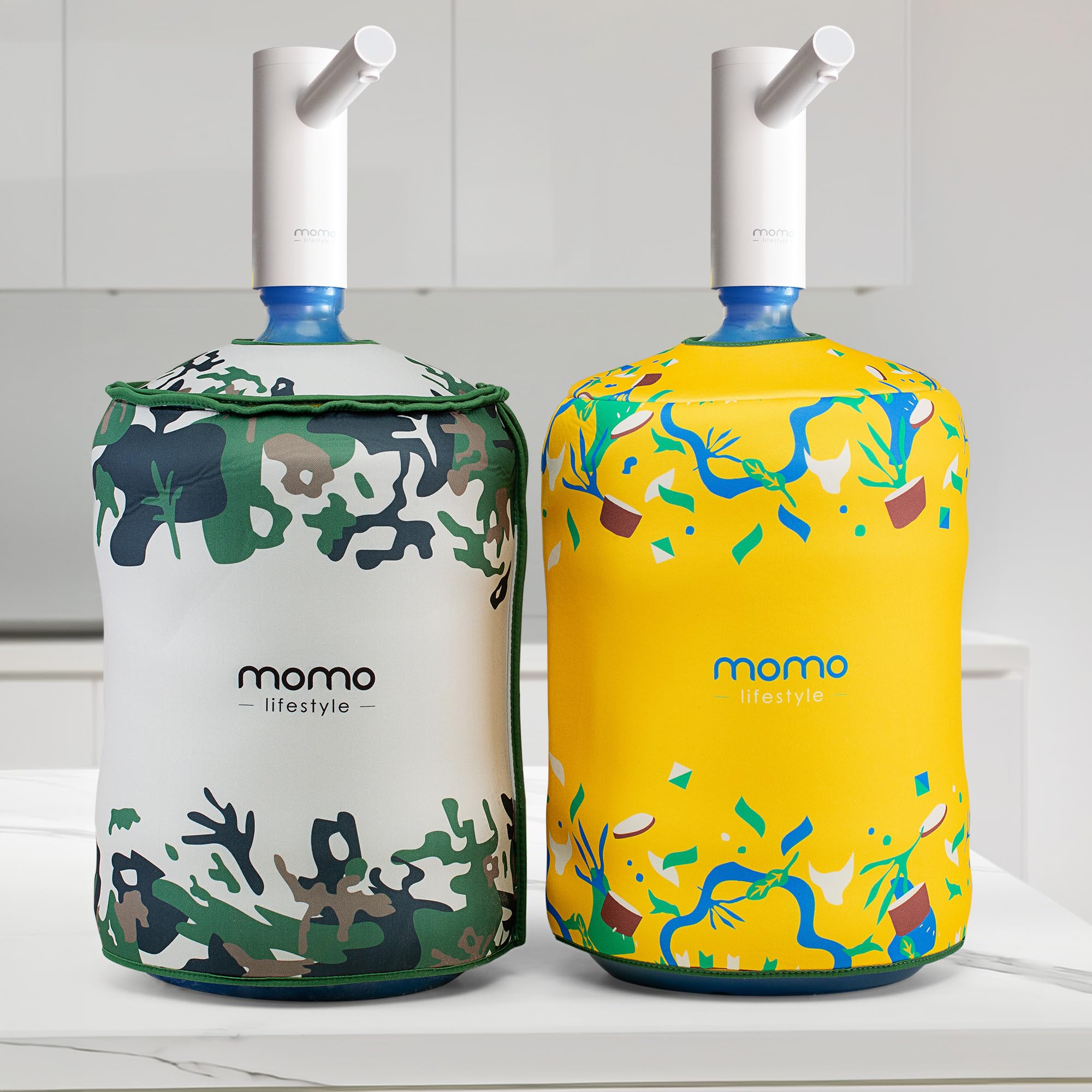 momo*•.　2L Momo Lifestyle 5 Gallon Water Jug Cover - Insulated Neoprene