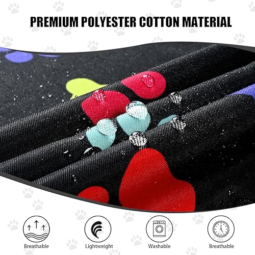 Miniatura 6 de ASPMIZ Bonito delantal para niños, correa ajustable para el cuello, delantal de arte para niños con bolsillos, delantal de cocina con patas