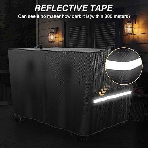 Miniatura 9 de Carro de horno de pizza para mesa y mesa para Ooni KodaKaruFyra 16 y 12 con estación de cobertura de pizza, carrito de trabajo movible para