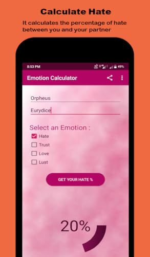 Emotion Calculator