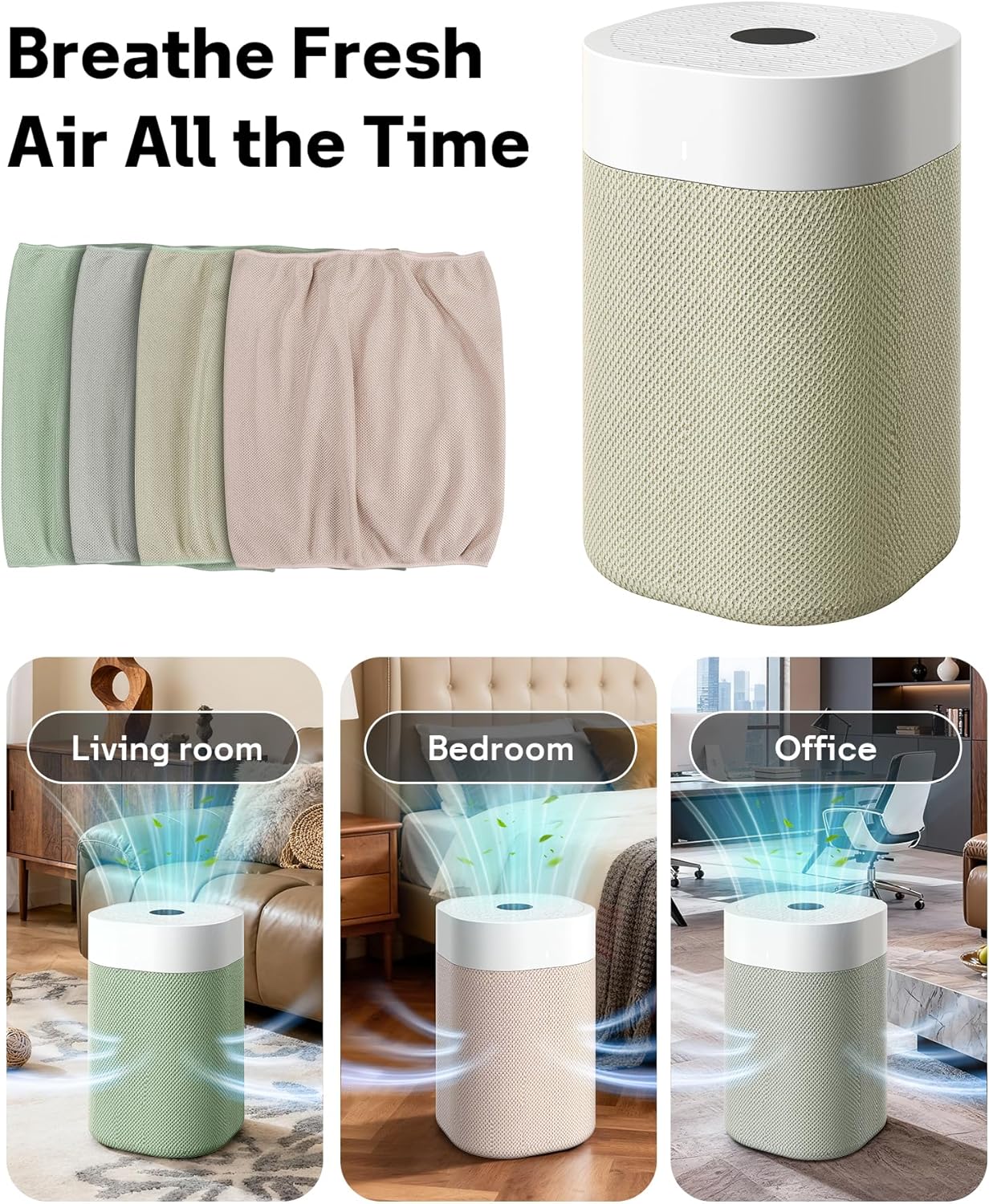 Leemone 211i Max Pre-Filter Replacement filter for BLUEAIR Blue Pure 211i Max Air Purifier, Washable Fabric, 2 Pack