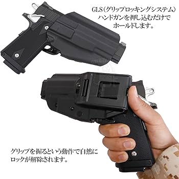 ハンドガンとホルスター、BB弾付き CTM Airsoft製Glock Holster | ハイパー道楽の戦場日記