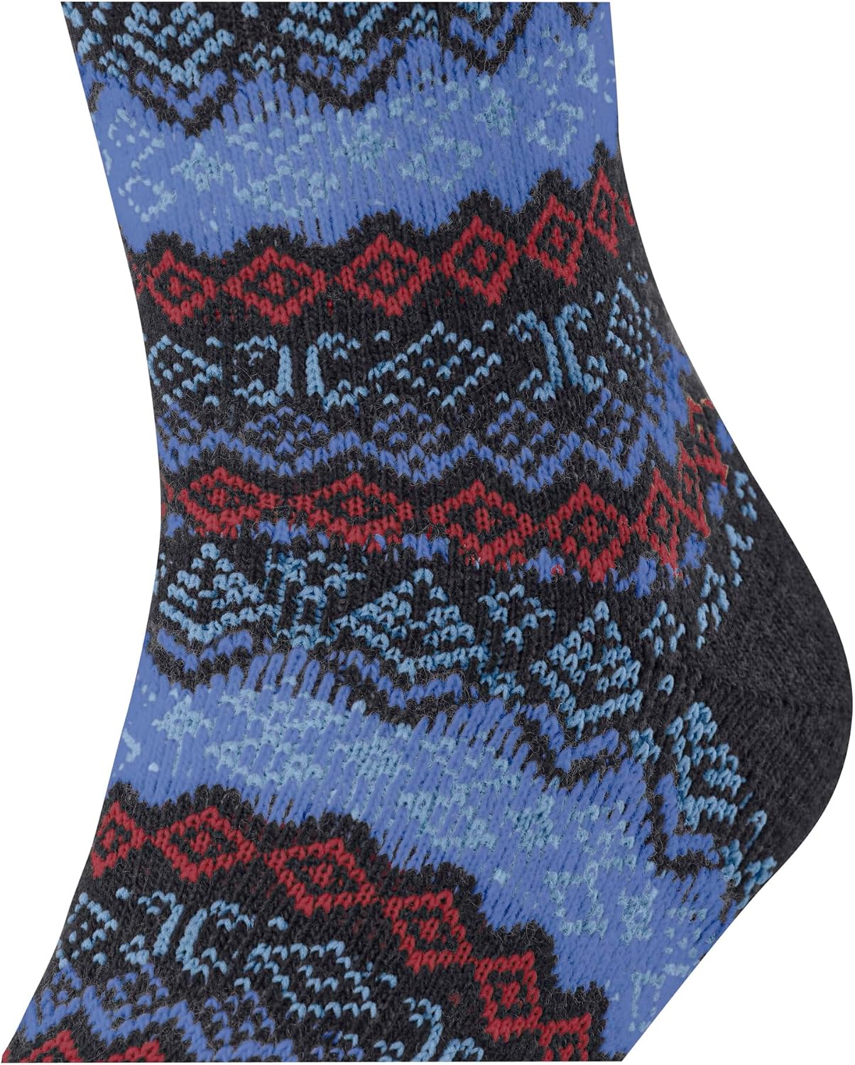 FALKE Men's Aspen Cashmere Patterned Socks, 1 Pair