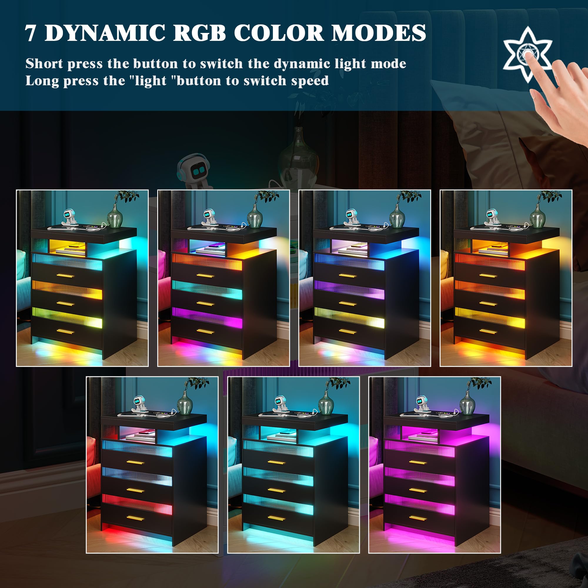 Generisch USB LED Licht | RGB USB-C Atmosphären Se Produktbild-Vorschau 4