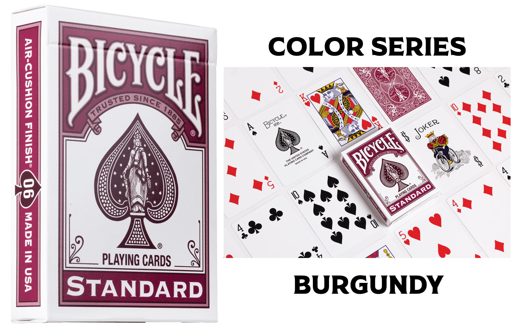 Bicycle Playing Cards 6 Deck Color Series Bundle. Collector's
