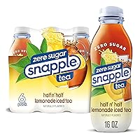 Vista 3 de Snapple, Té de limón, botella reciclada, 16 onzas líquidas, 12
