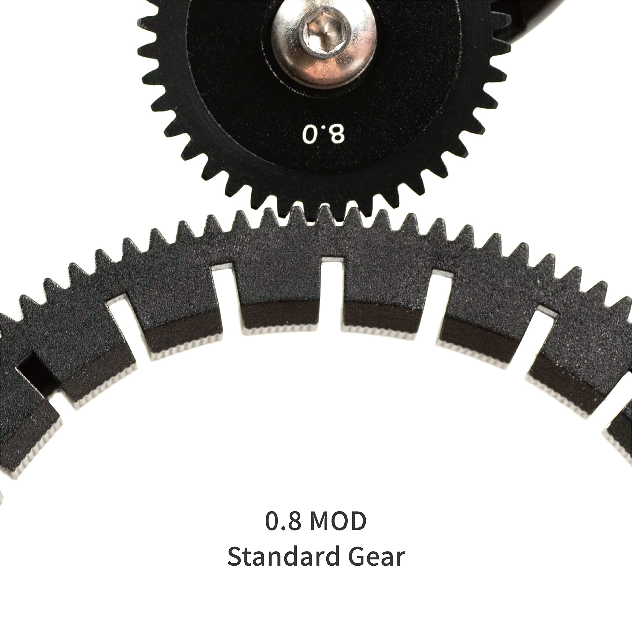 PDMOVIE Lens Gear Ring 0.8Mod - Anello per cintura flessibile per follow focus, da 42 mm a 82 mm (3 confezioni)