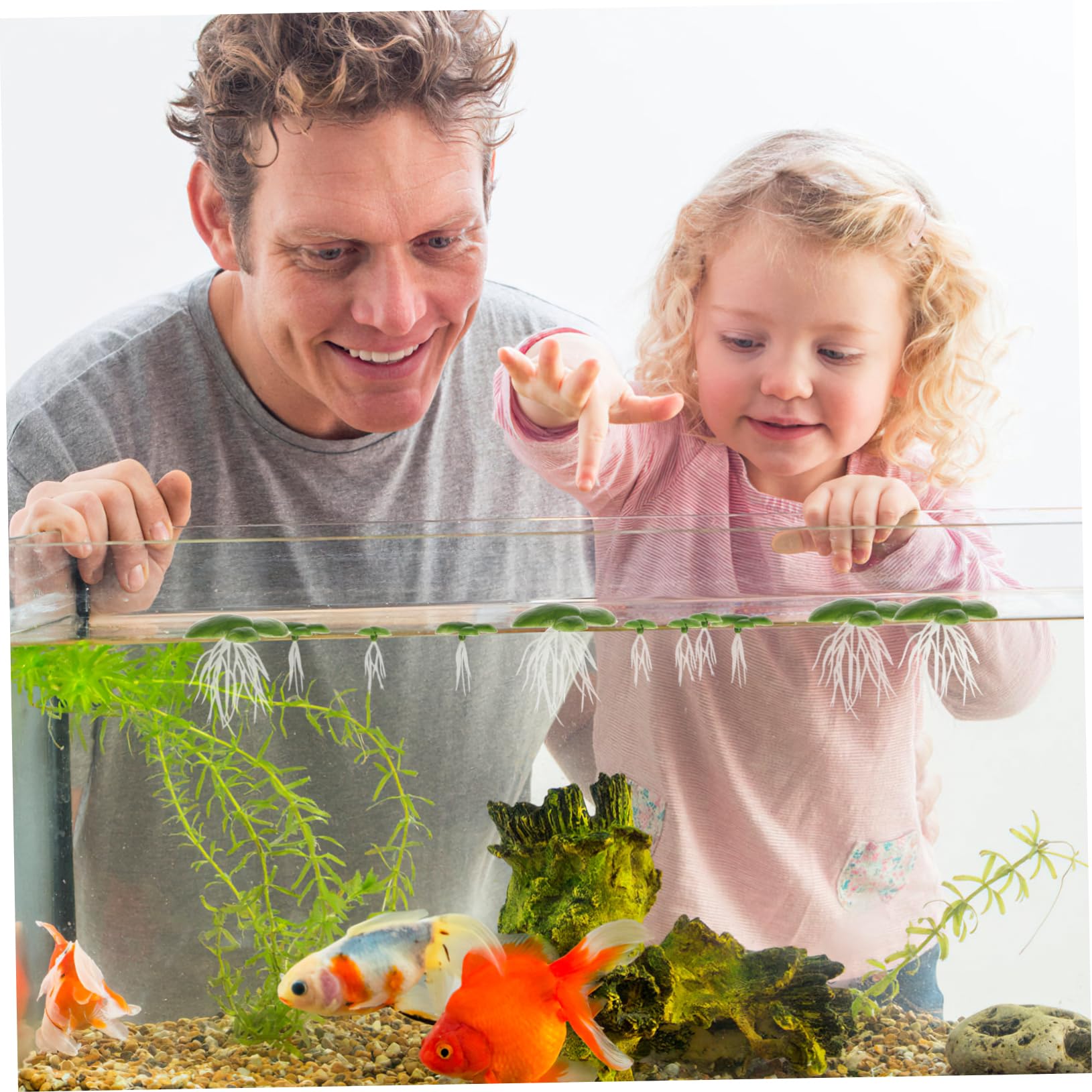 4 Paquetes De Plantas Artificiales Tanque De Lenteja De Agua Artificial Hornwort Planta De Acuario Patos Flotantes Decoraciones De Acuario Escondite De Peces Bonsai Juguete