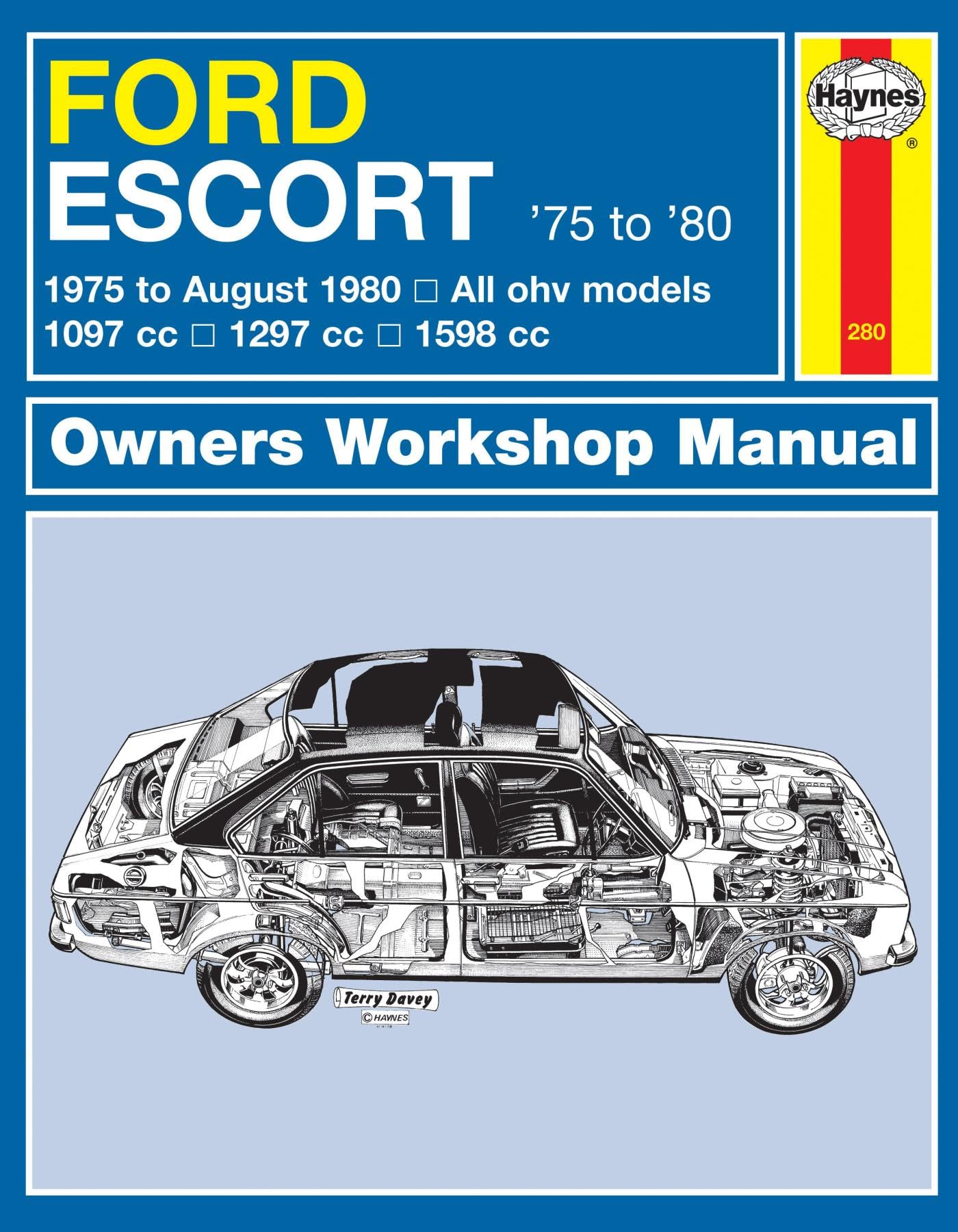 Ford Escort Owners Workshop Manual PAPERBACK 9780857337382