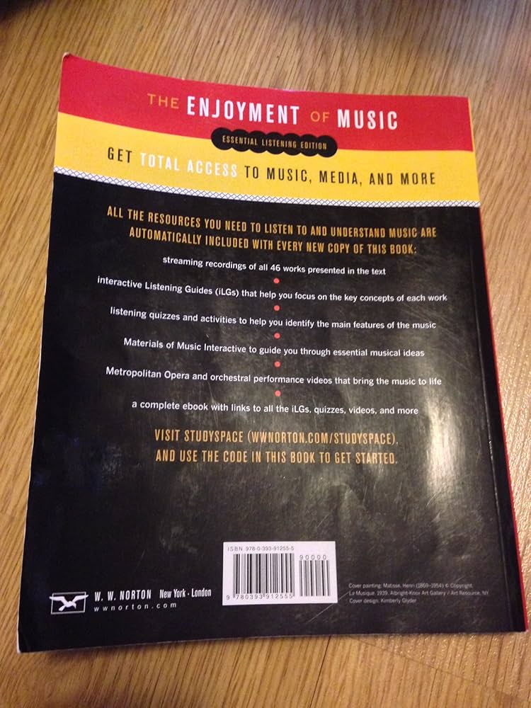 The Enjoyment of Music (Second Essential Listening Edition