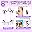 Bepholan Soft Magnetic Lashes with Applicator,No Glue Needed Reusable Magnetic Eyelashes Natural Look Easy to Wear and Remove Waterproof Cruelty-free False EyelashesRC01