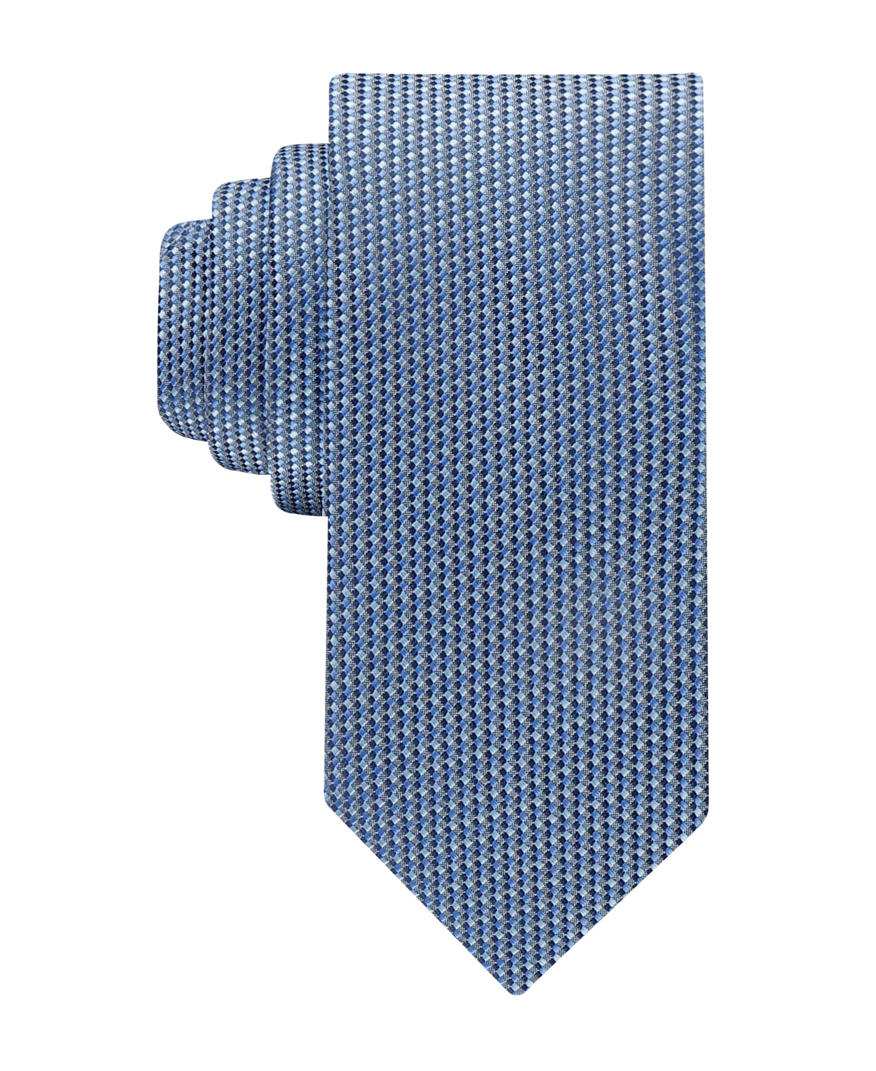 mens Textured Tonal Pattern Self-tie Necktie