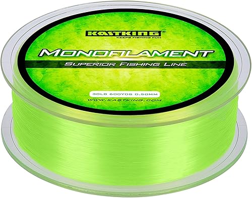 Miniatura 2 de Sedal de pesca de monofilamento KastKing - Carril de rodadura en Paralelo - sedal Mono Fuerte y Resistente a la Abrasión - Sedal de Pesca de nailon